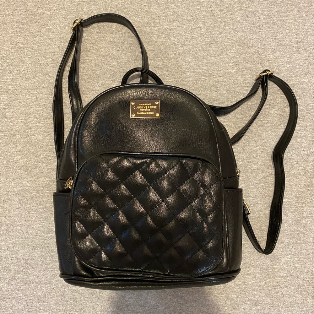 Amazon Black Mini Backpack